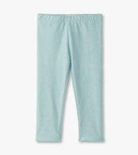 Load image into Gallery viewer, Hatley Baby Girls Pastel Turquoise Hot Melt Cozy Leggings
