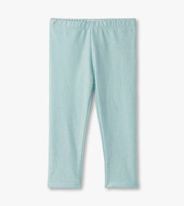 Hatley Baby Girls Pastel Turquoise Hot Melt Cozy Leggings