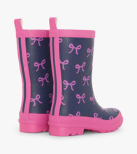 Load image into Gallery viewer, Hatley Girls Teeny Bows Matte Rain Boots
