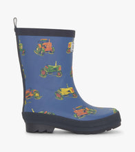 Load image into Gallery viewer, Hatley Boys Landscape Tractors Matte Rain Boots
