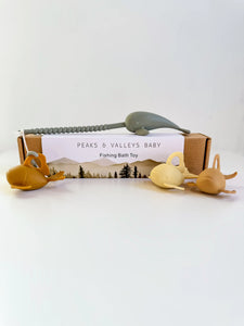 Peaks & Valleys Fishing Bath Toy