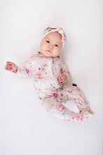 Load image into Gallery viewer, Belan.J Baby Footed Zipper Sleeper - Floral Bliss
