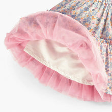 Load image into Gallery viewer, Souris Mini Girls Floral Pattern Skirt - White
