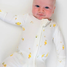 Load image into Gallery viewer, Belan.J Baby Footed Zipper Sleeper - Chicks
