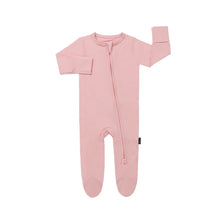 Load image into Gallery viewer, Belan.J Baby Footed Zipper Sleeper - Crystal Rose
