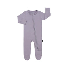 Load image into Gallery viewer, Belan.J Baby Footed Zipper Sleeper - Periwinkle
