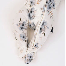 Load image into Gallery viewer, Belan.J Baby Girls Footed Zipper Sleeper - Frosty Floral
