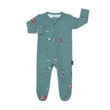 Load image into Gallery viewer, Belan.J Baby Boys Zipper Sleeper - Emergency Vehicles
