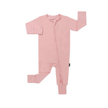 Load image into Gallery viewer, Belan.J Footless Sleeper with Fold-Over Cuffs - Crystal Rose
