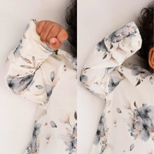 Load image into Gallery viewer, Belan.J Baby Girls Footless Zipper Sleeper - Frosty Floral
