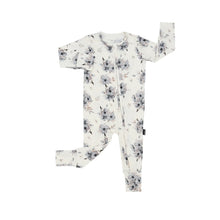 Load image into Gallery viewer, Belan.J Baby Girls Footless Zipper Sleeper - Frosty Floral

