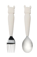 Load image into Gallery viewer, Loulou Lollipop Kid&#39;s Spoon/Fork Set
