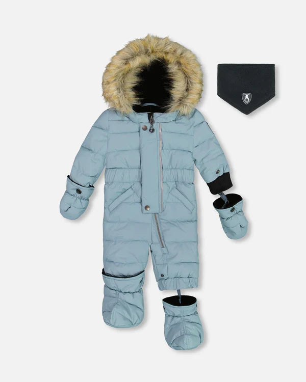 deux par deux Baby One Piece Snowsuit