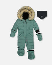 Load image into Gallery viewer, deux par deux Baby One Piece Snowsuit
