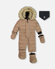 Load image into Gallery viewer, deux par deux Baby One Piece Snowsuit
