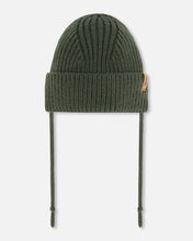 Load image into Gallery viewer, deux par deux Baby Mid Season Knit Hat w/Strings

