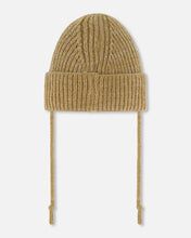 Load image into Gallery viewer, deux par deux Baby Mid Season Knit Hat w/Strings
