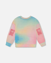Load image into Gallery viewer, deux par deux Girls Printed Long Sleeve Top - Multicoloured Tie Dye
