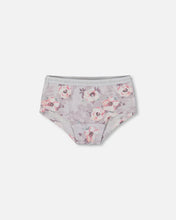 Load image into Gallery viewer, deux par deux Girls Printed Organic Cotton Boyshort Underwear - 3 PK
