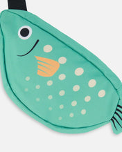 Load image into Gallery viewer, deux par deux Fish Fanny Pack - Green
