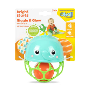 Bright Starts Oball Giggle & Glow Musical Light-Up Toy