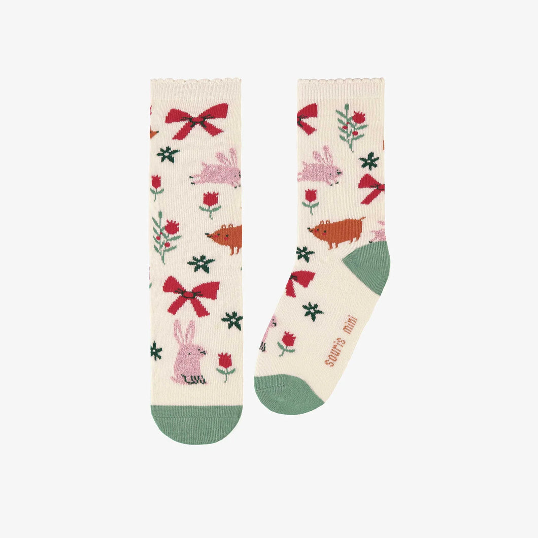 Souris Mini Festive Socks