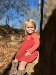 ettie + h Girls Glanna Dress - Pumpkin
