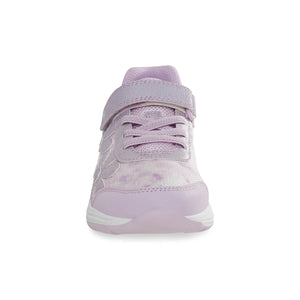 Stride Rite Girls Light-Up Glimmer Sneaker - Lavender