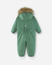 Load image into Gallery viewer, Reima Gotland Baby/Toddler ReimaTec Waterproof Snowsuit - Green Clay
