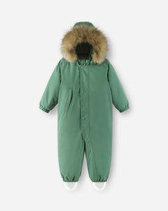 Reima Gotland Baby/Toddler ReimaTec Waterproof Snowsuit - Green Clay