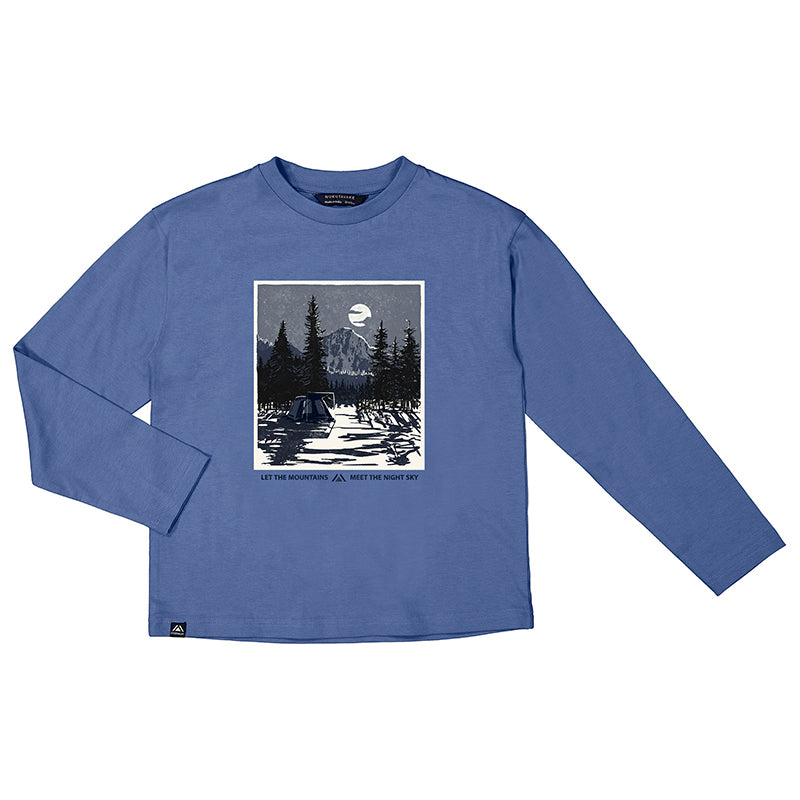 Mayoral Youth Boys Mountain Graphic Long Sleeve