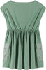 Reima Girls Mallikas Dress - Stone Green