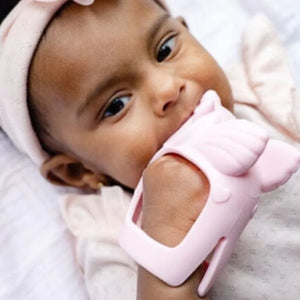 Itzy Ritzy Bitzy Grip-Silicone Mitt Teether