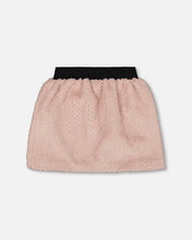 Load image into Gallery viewer, deux par deux Girls Fake Fur Skirt - Pink
