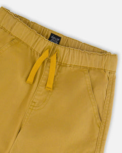 deux par deux Boys Twill Jogger Cargo Pants