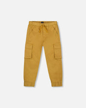 Load image into Gallery viewer, deux par deux Boys Twill Jogger Cargo Pants

