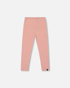 deux par deux Girls Ribbed Leggings