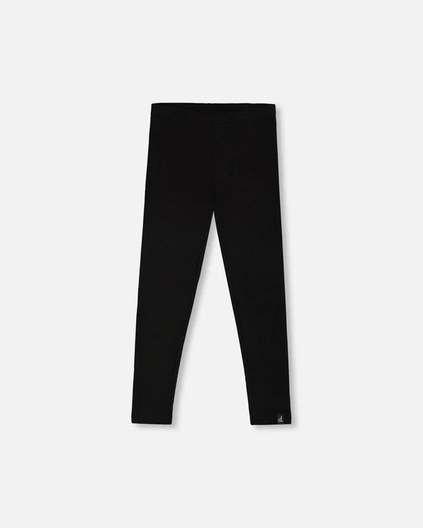 deux par deux Girls Ribbed Leggings