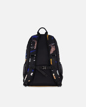 Load image into Gallery viewer, deux par deux Kids Backpack - Black Dinosaur Print
