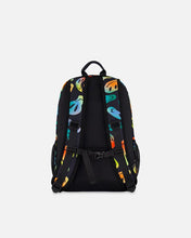 Load image into Gallery viewer, deux par deux Kids Backpack - Smiley Face Boy
