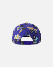Load image into Gallery viewer, deux par deux Boys Printed Cap - Blue Truck

