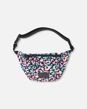 Load image into Gallery viewer, deux par deux Fanny Pack - Black Animal Print
