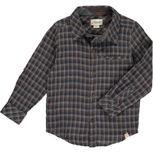 Load image into Gallery viewer, Me &amp; Henry Boys Atwood Woven Shirt - Brown Multi Plaid
