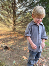 Load image into Gallery viewer, Me &amp; Henry Boys Columbia Jersey Shirt - Mushroom
