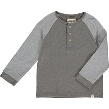 Load image into Gallery viewer, Me &amp; Henry Boys Lugoff Raglan Tee - Mushroom
