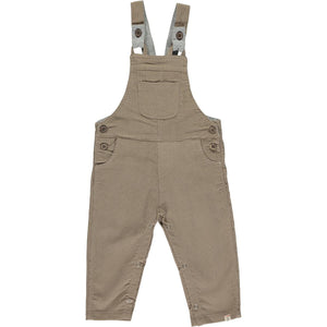 Me & Henry Baby Boys Harrison Cord Overalls - Grey