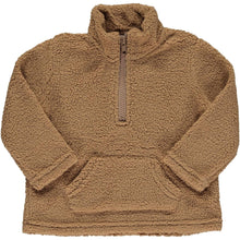 Load image into Gallery viewer, Me &amp; Henry Baby Picchu Sherpa Zip Up - Beige
