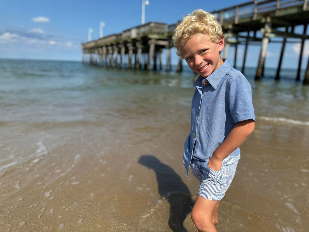 Me & Henry Boys Newport Woven Shirt
