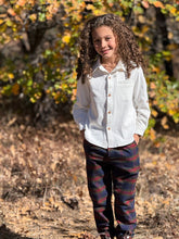 Load image into Gallery viewer, Me &amp; Henry Boys Society Woven Pants - Red/Blue Plaid
