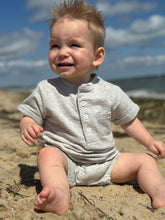 Load image into Gallery viewer, Me &amp; Henry Baby Boys Camborne Henley Romper
